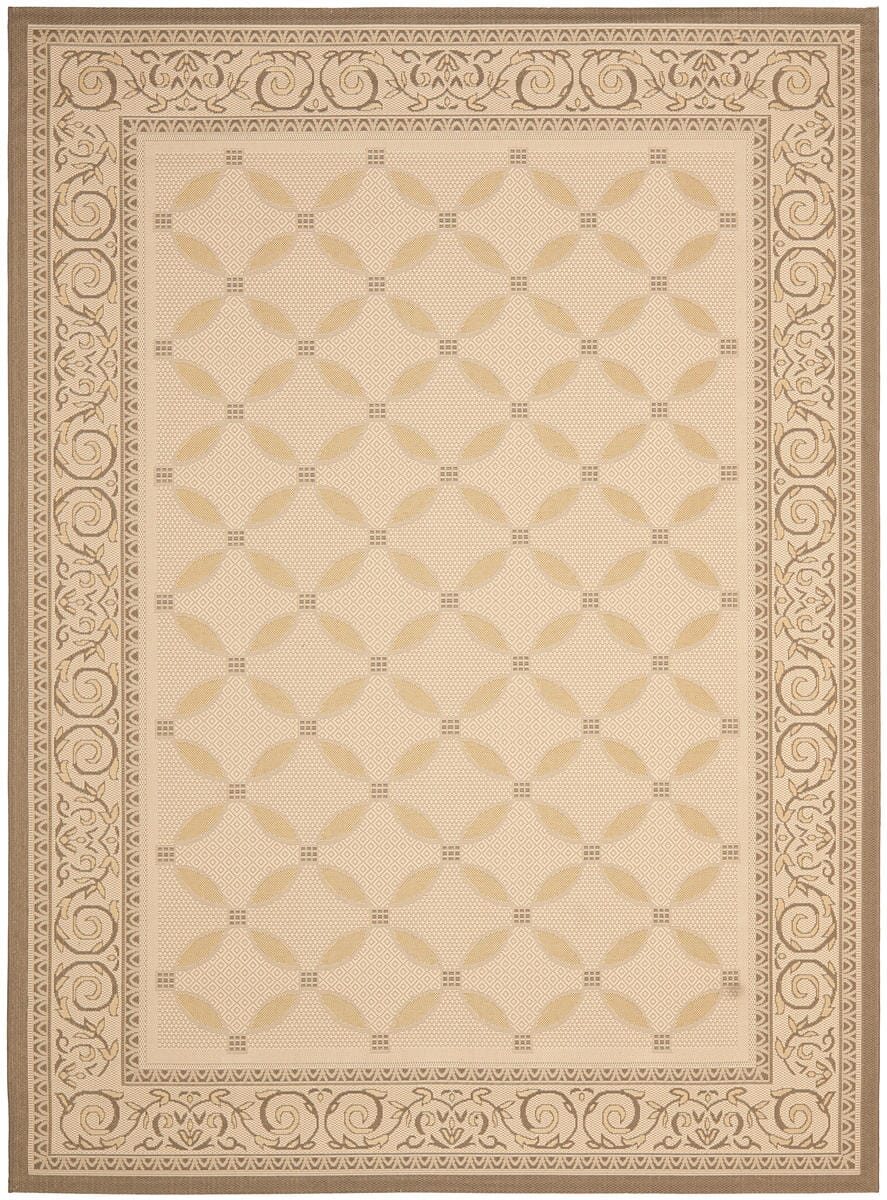 Safavieh Courtyard Cy7107 - 79A21 Beige / Dark Beige Rugs - Safavieh - cy7107 - 79a21 - 3