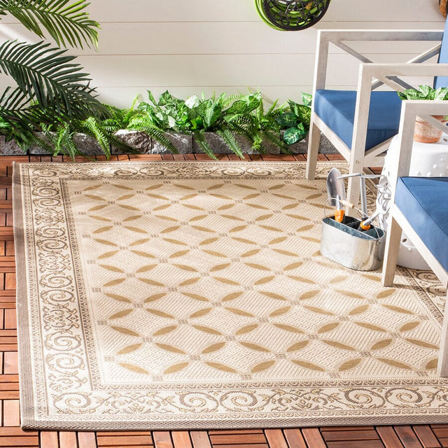 Safavieh Courtyard Cy7107 - 79A21 Beige / Dark Beige Rugs - Safavieh - cy7107 - 79a21 - 3