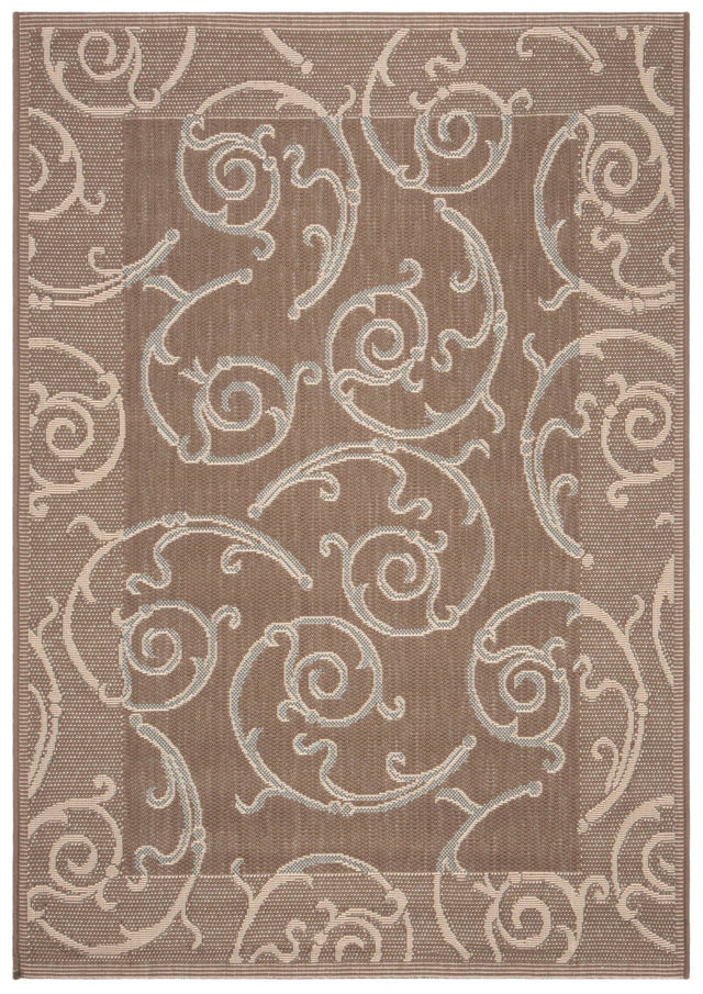 Safavieh Courtyard Cy7108 - 97A18 Dark Beige / Beige Rugs - Safavieh - cy7108 - 97a18 - 2