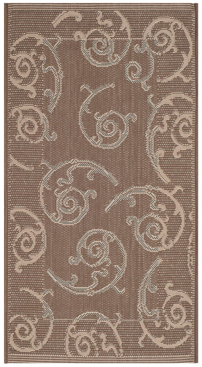 Safavieh Courtyard Cy7108 - 97A18 Dark Beige / Beige Rugs - Safavieh - cy7108 - 97a18 - 2