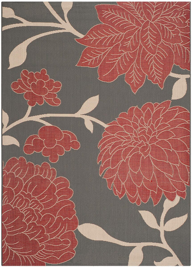 Safavieh Courtyard Cy7321 - 246A11 Anthracite / Beige Rugs - Safavieh - cy7321 - 246a11 - 2