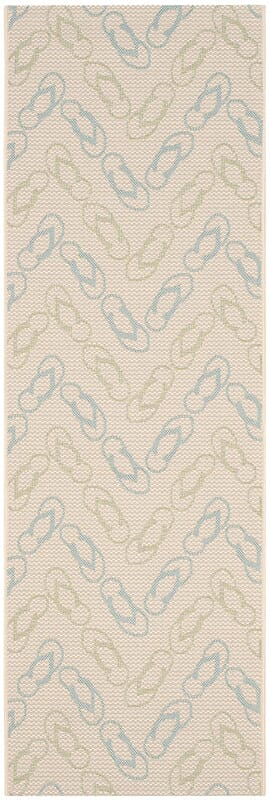 Safavieh Courtyard Cy7420 - 213A24 Beige / Aqua Rugs - Safavieh - cy7420 - 213a24 - 27