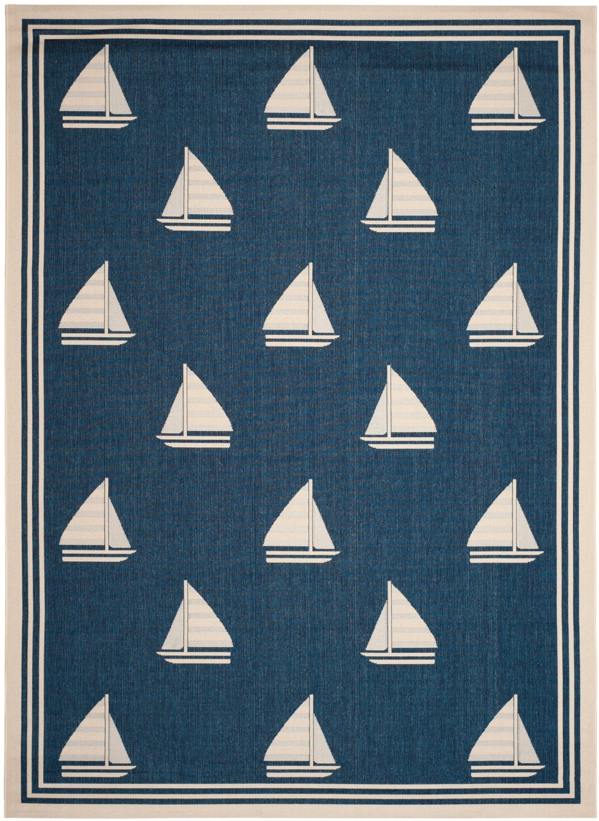 Safavieh Courtyard Cy7422 Navy/Beige Rug - Safavieh - cy7422 - 258a22 - 28