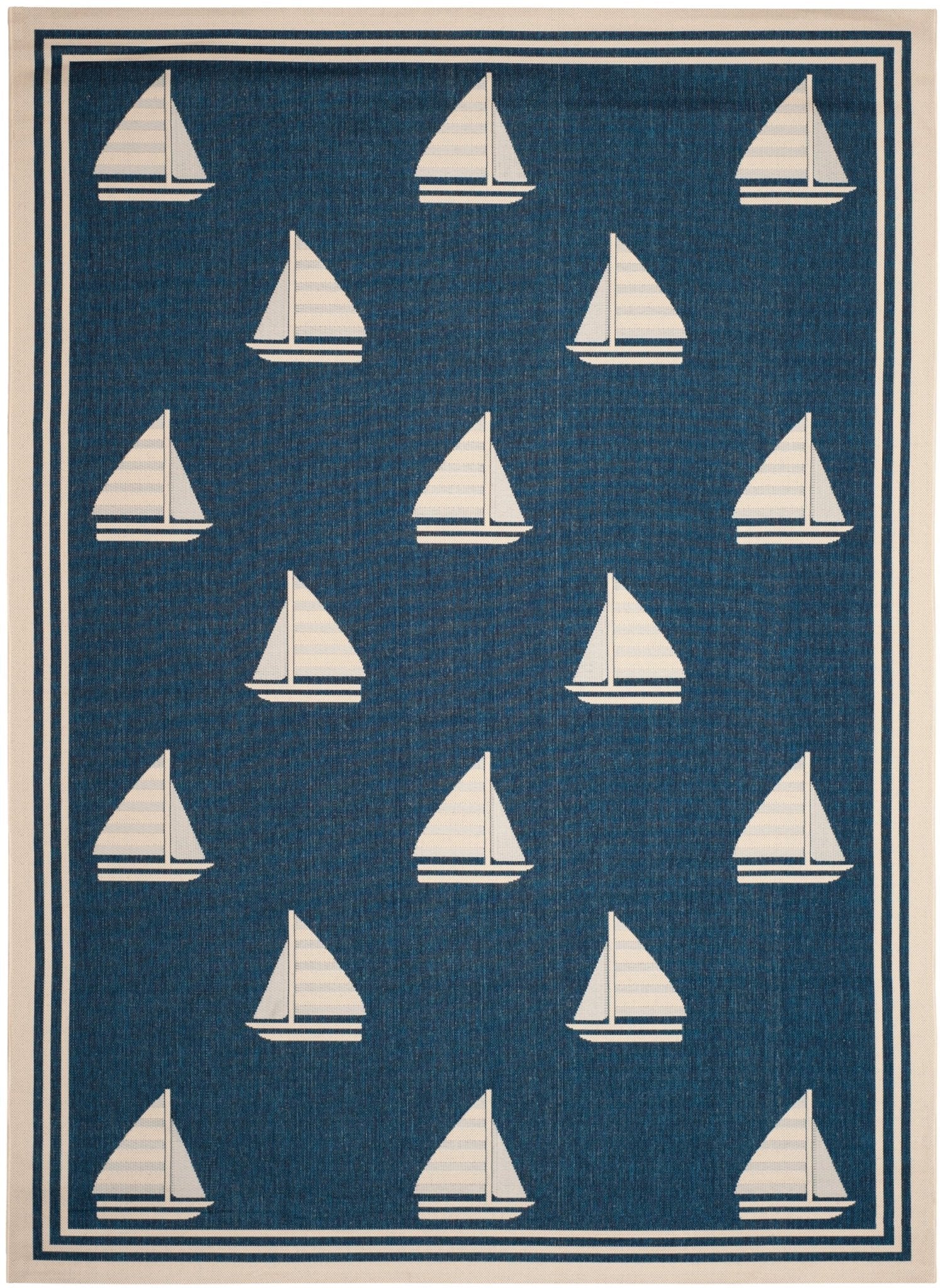 Safavieh Courtyard Cy7422 Navy/Beige Rug - Safavieh - cy7422 - 258a22 - 28