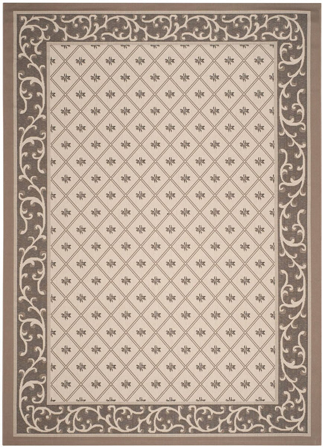 Safavieh Courtyard Cy7427 - 079A5 Beige / Dark Beig Rugs - Safavieh - cy7427 - 079a5 - 27