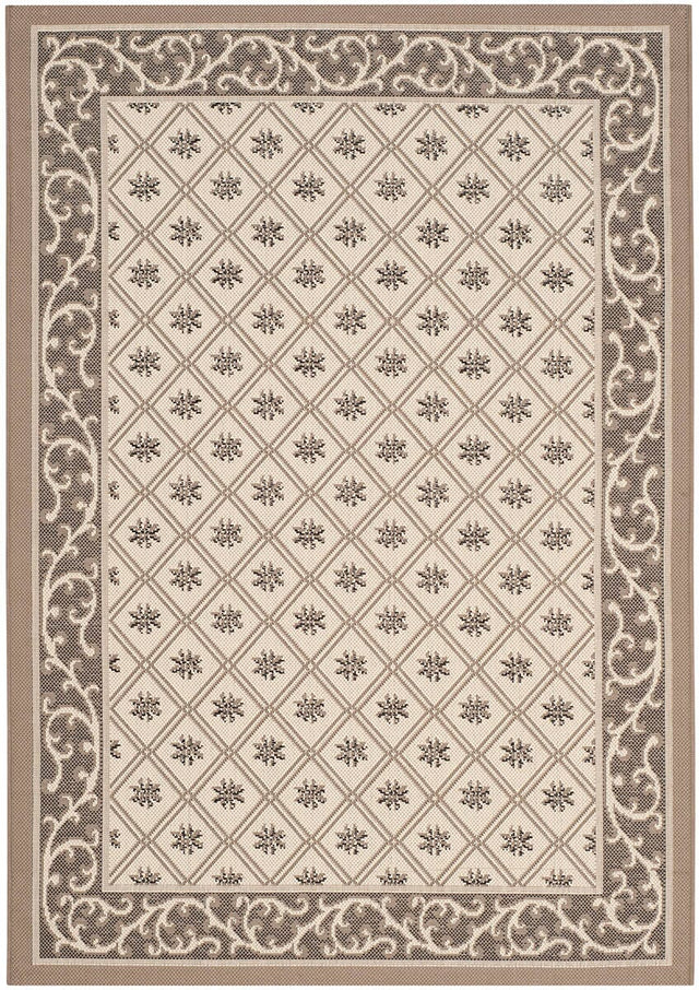 Safavieh Courtyard Cy7427 - 079A5 Beige / Dark Beig Rugs - Safavieh - cy7427 - 079a5 - 27