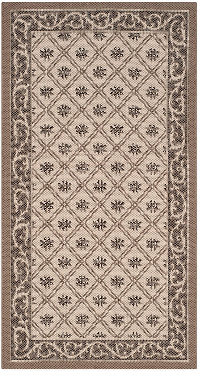 Safavieh Courtyard Cy7427 - 079A5 Beige / Dark Beig Rugs - Safavieh - cy7427 - 079a5 - 27