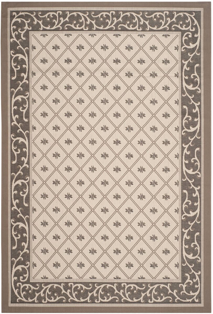 Safavieh Courtyard Cy7427 - 079A5 Beige / Dark Beig Rugs - Safavieh - cy7427 - 079a5 - 3