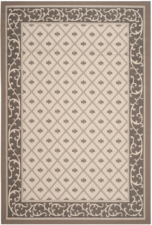Safavieh Courtyard Cy7427 - 079A5 Beige / Dark Beig Rugs - Safavieh - cy7427 - 079a5 - 3