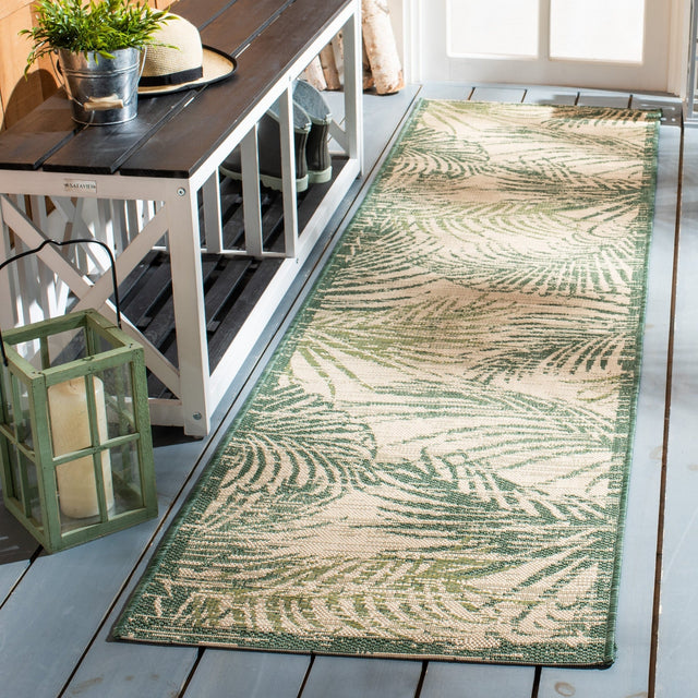 Safavieh Courtyard Cy7557 - 32212 Beige/Green Rugs - Safavieh - cy7557 - 32212 - 7r