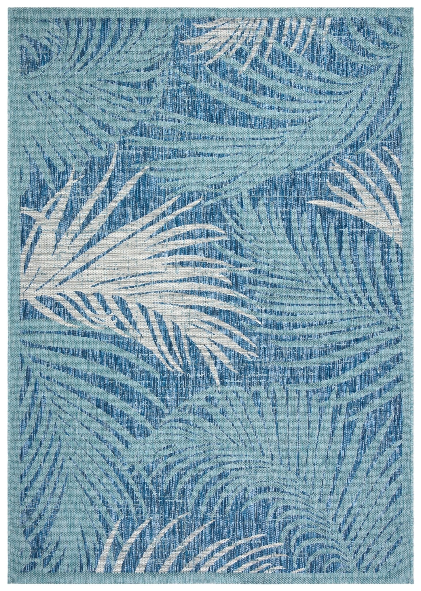 Safavieh Courtyard Cy7557 - 39421 Aqua/Navy Rug - Safavieh - cy7557 - 39421 - 2