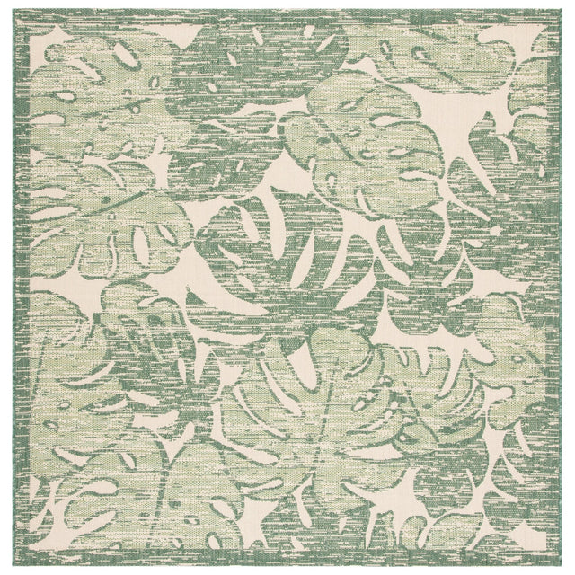 Safavieh Courtyard Cy7560 - 32212 Beige/Green Rugs - Safavieh - cy7560 - 32212 - 7sq