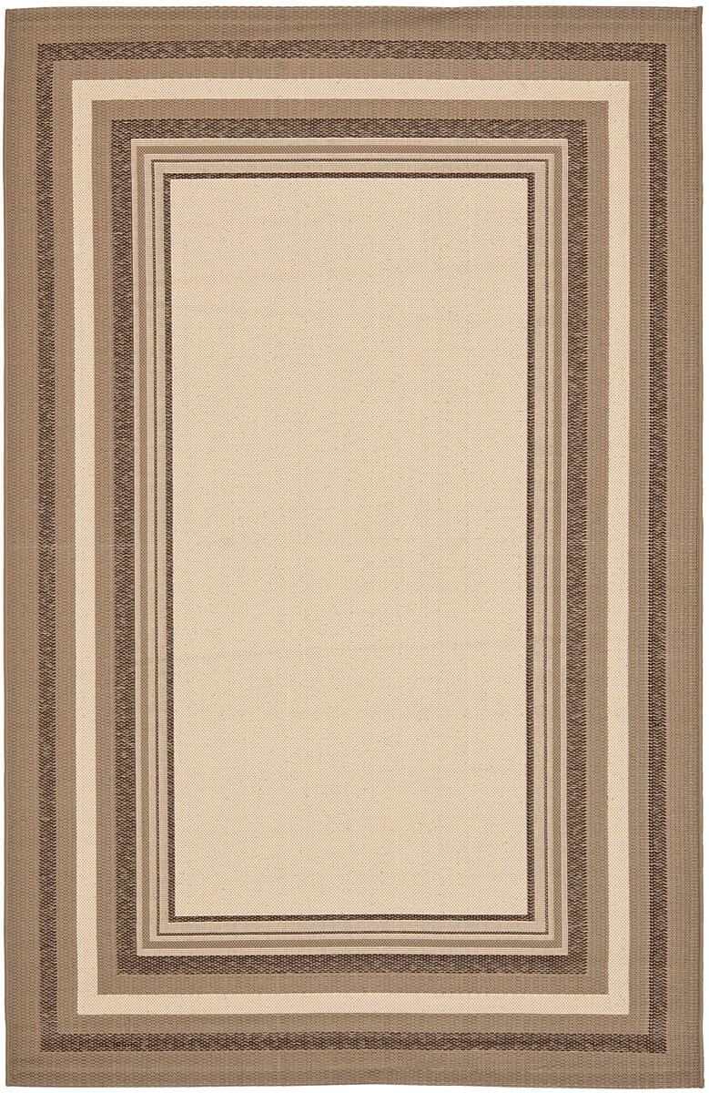 Safavieh Courtyard Cy7896 - 79A7 Beige / Dark Beige Rugs - Safavieh - cy7896 - 79a7 - 4