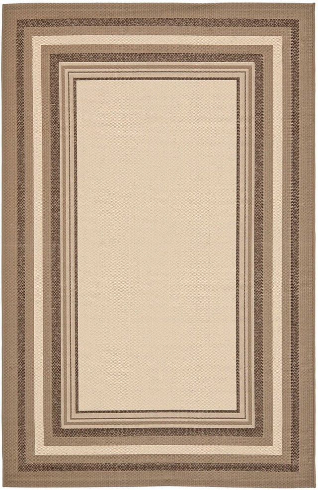 Safavieh Courtyard Cy7896 - 79A7 Beige / Dark Beige Rugs - Safavieh - cy7896 - 79a7 - 4