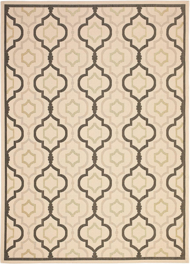Safavieh Courtyard Cy7938 - 256A21 Beige / Black Rugs - Safavieh - cy7938 - 256a21 - 2