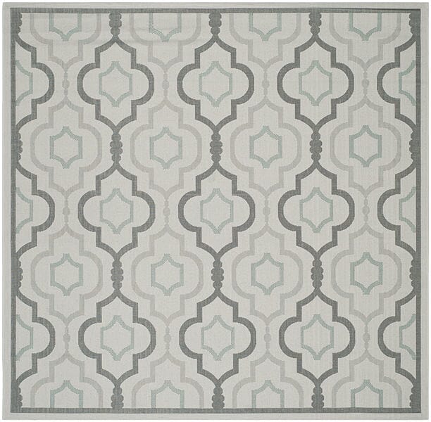Safavieh Courtyard Cy7938 - 78A18 Light Grey / Anthracite Rugs - Safavieh - cy7938 - 78a18 - 8sq