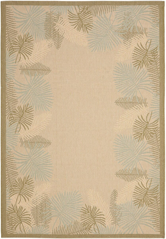 Safavieh Courtyard Cy7945 - 14A18 Cream / Green Rugs - Safavieh - cy7945 - 14a18 - 4
