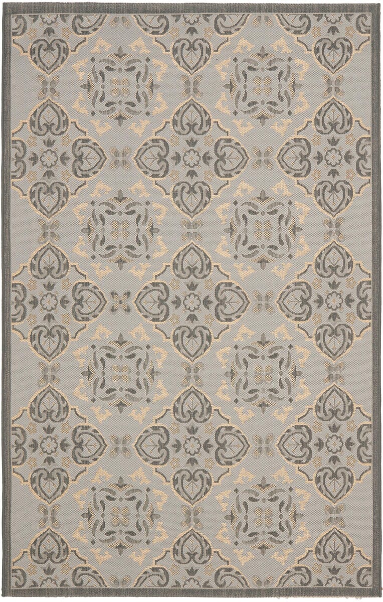 Safavieh Courtyard Cy7978 - 78A21 Light Grey / Anthracite Rugs - Safavieh - cy7978 - 78a21 - 4