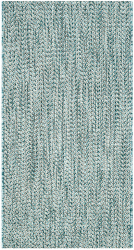 Safavieh Courtyard Cy8022 Aqua/Grey Rug - Safavieh - cy8022 - 37121 - 216