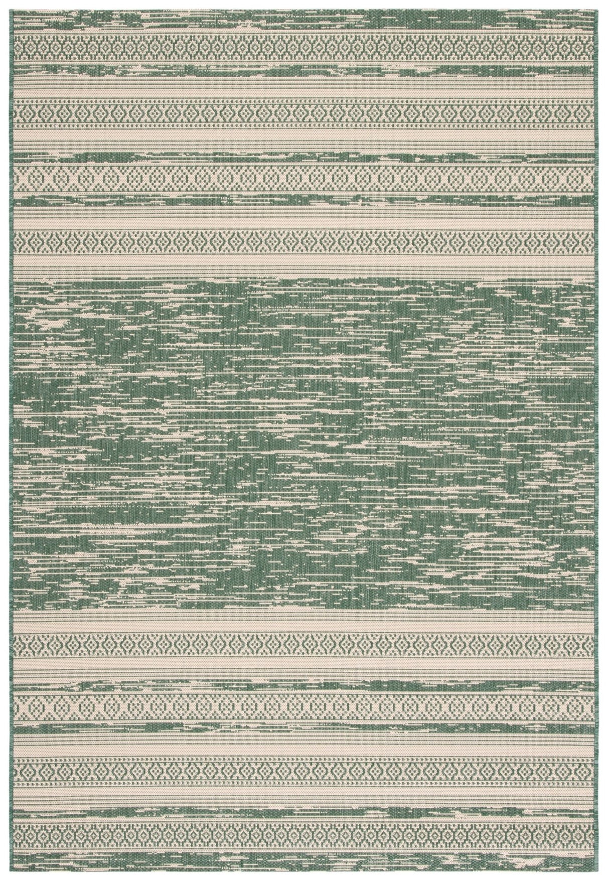 Safavieh Courtyard Cy8061 - 32221 Dark Green/Beige Rugs - Safavieh - cy8061 - 32221 - 2