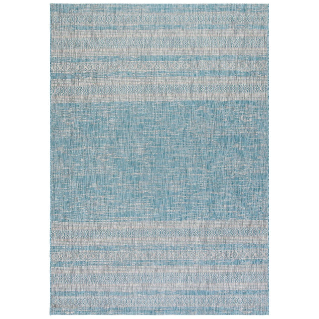 Safavieh Courtyard Cy8061 - 37121 Aqua/Grey Rugs - Safavieh - cy8061 - 37121 - 5