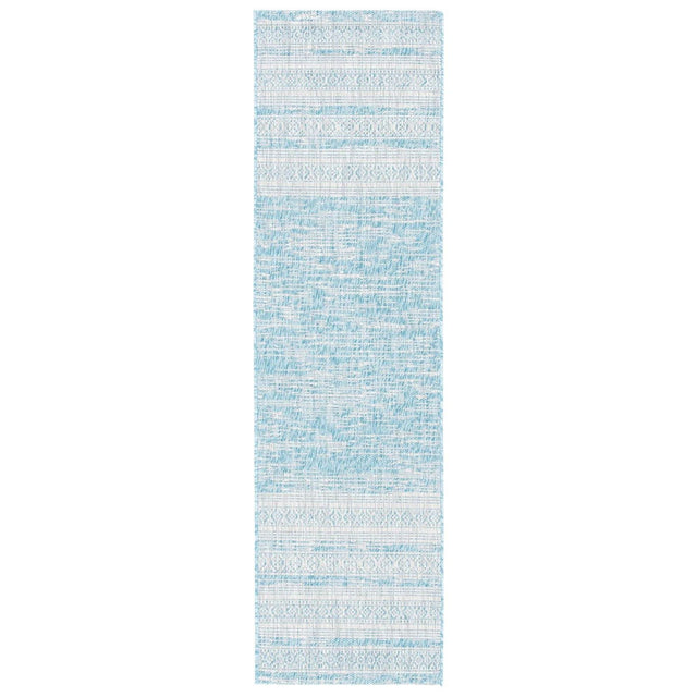 Safavieh Courtyard Cy8061 - 37121 Aqua/Grey Rugs - Safavieh - cy8061 - 37121 - 5