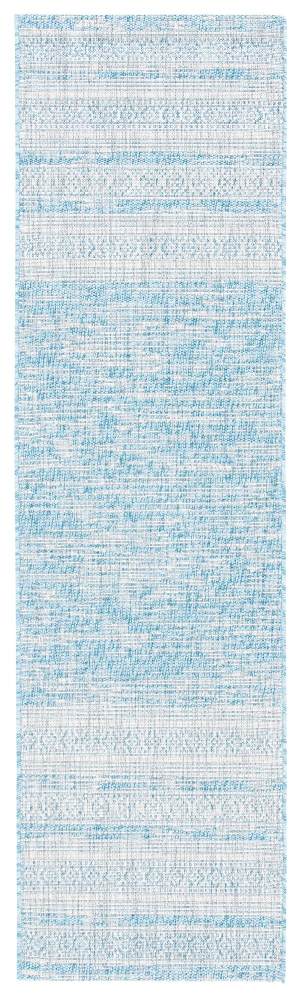 Safavieh Courtyard Cy8061 Aqua/Grey Rug - Safavieh - cy8061 - 37121 - 3