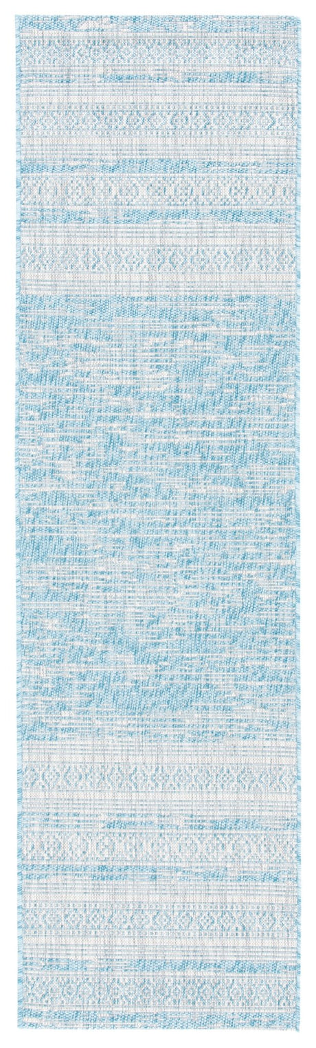Safavieh Courtyard Cy8061 Aqua/Grey Rug - Safavieh - cy8061 - 37121 - 3