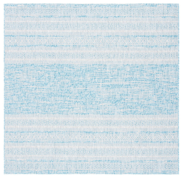 Safavieh Courtyard Cy8061 Aqua/Grey Rug - Safavieh - cy8061 - 37121 - 7sq