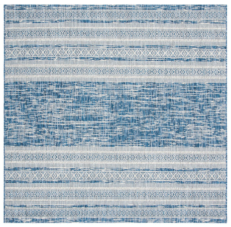 Safavieh Courtyard Cy8061 Navy/Grey Rug - Safavieh - cy8061 - 36821 - 7sq