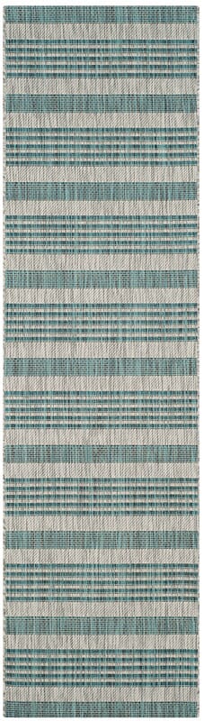 Safavieh Courtyard Cy8062 - 37212 Grey / Blue Rugs - Safavieh - cy8062 - 37212 - 28