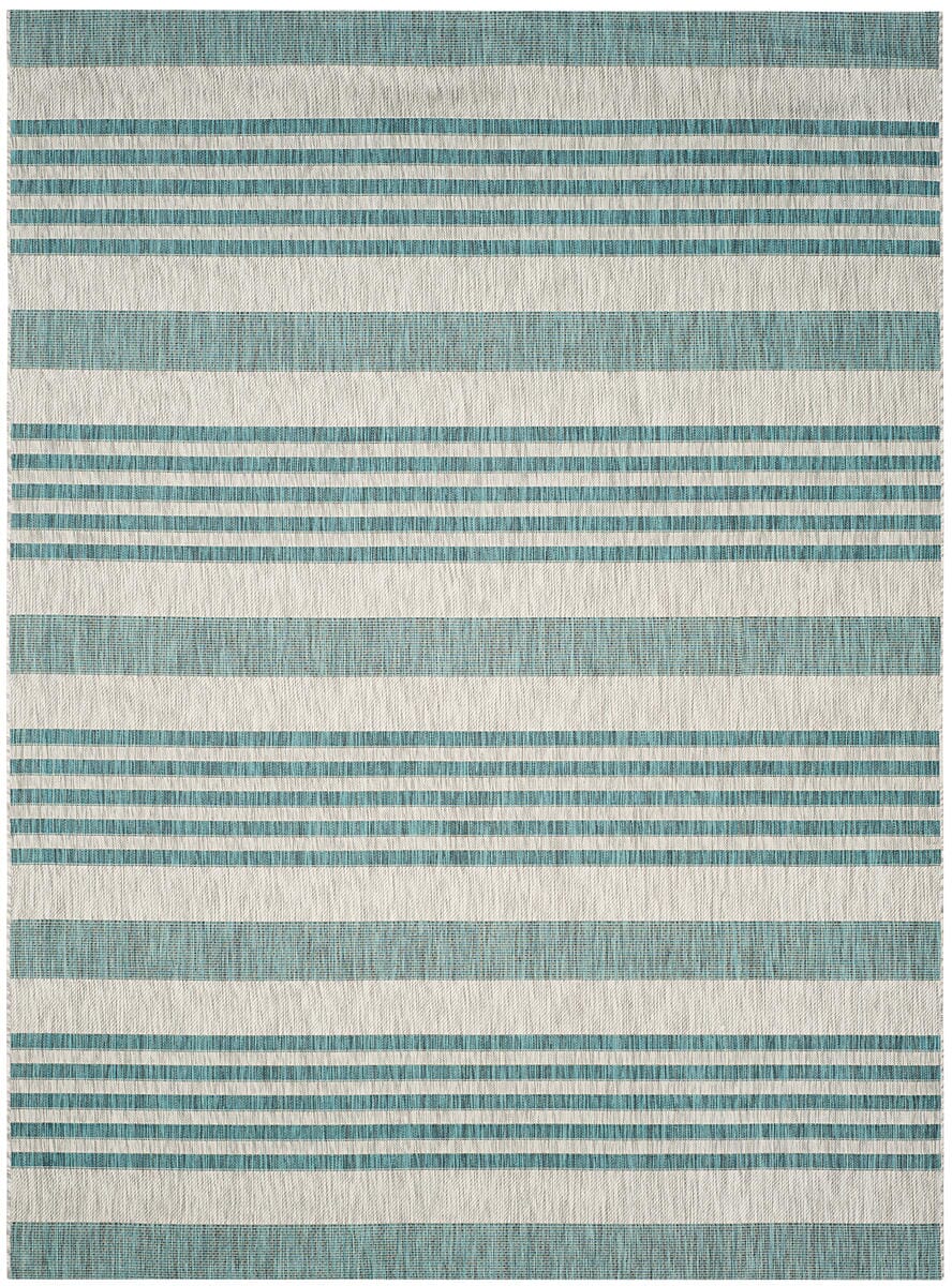 Safavieh Courtyard Cy8062 - 37212 Grey / Blue Rugs - Safavieh - cy8062 - 37212 - 7r