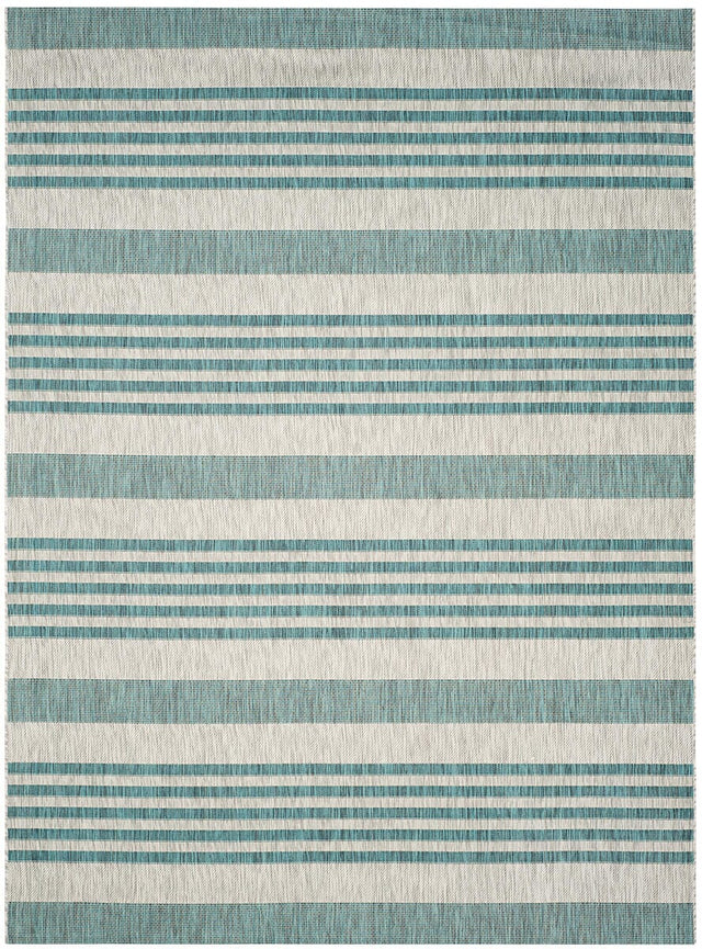 Safavieh Courtyard Cy8062 - 37212 Grey / Blue Rugs - Safavieh - cy8062 - 37212 - 7r
