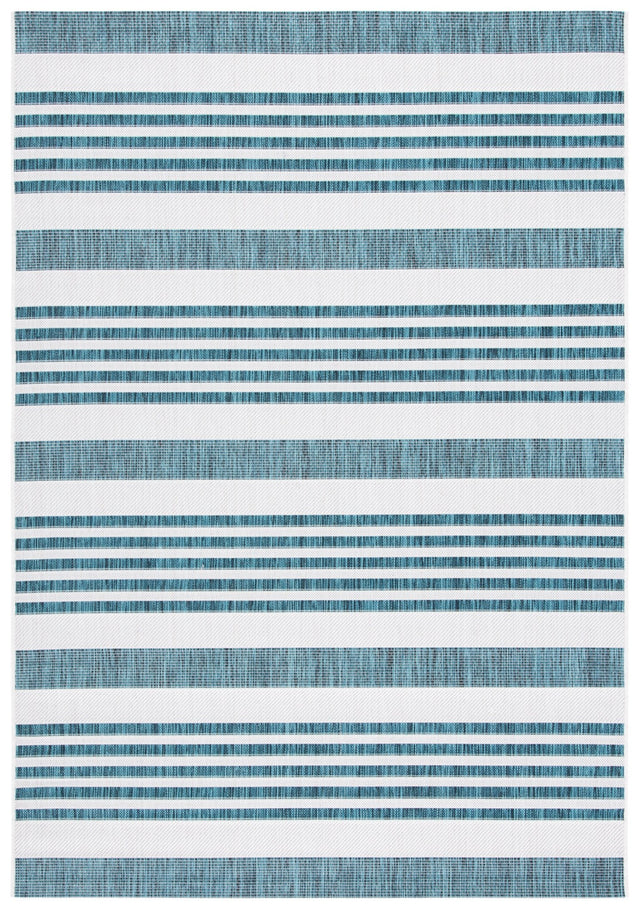 Safavieh Courtyard Cy8062 - 53512 Ivory/Teal Rugs - Safavieh - cy8062 - 53512 - 2