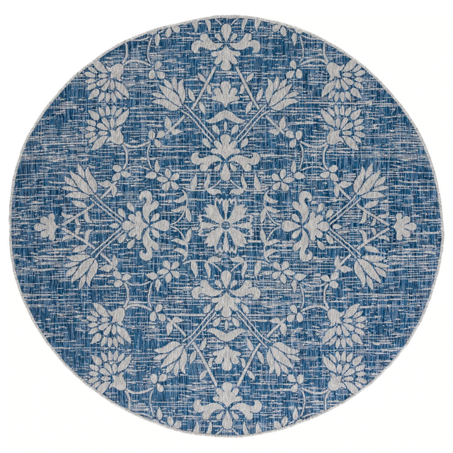 Safavieh Courtyard Cy8064 - 36821 Navy/Grey Rugs - Safavieh - cy8064 - 36821 - 7r