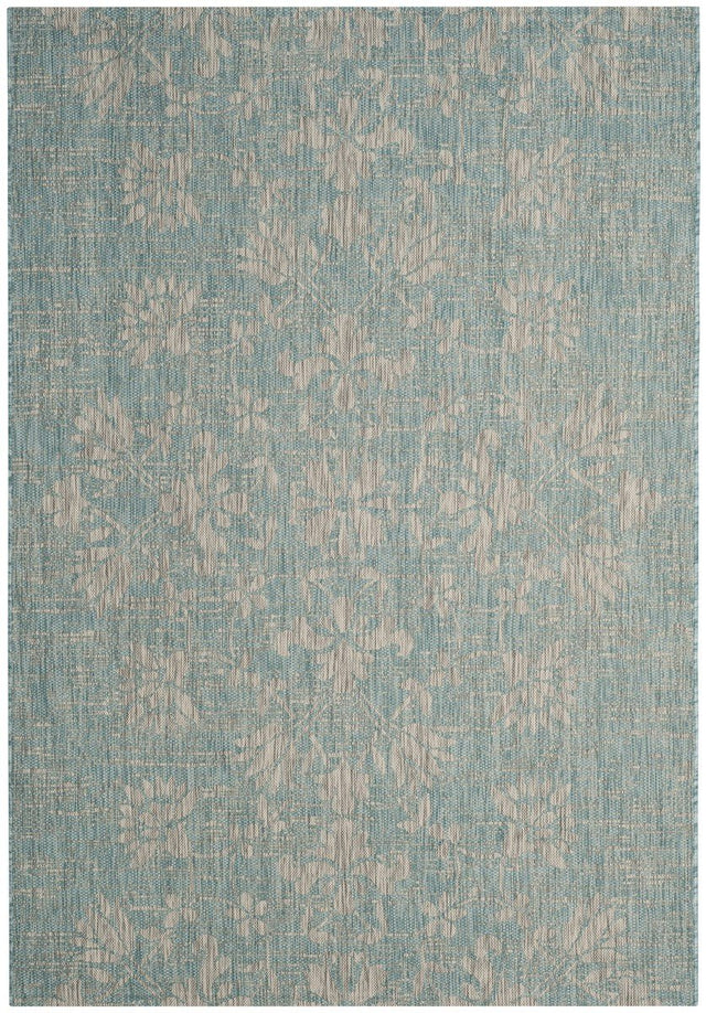 Safavieh Courtyard Cy8064 - 37121 Aqua/Grey Rugs - Safavieh - cy8064 - 37121 - 2