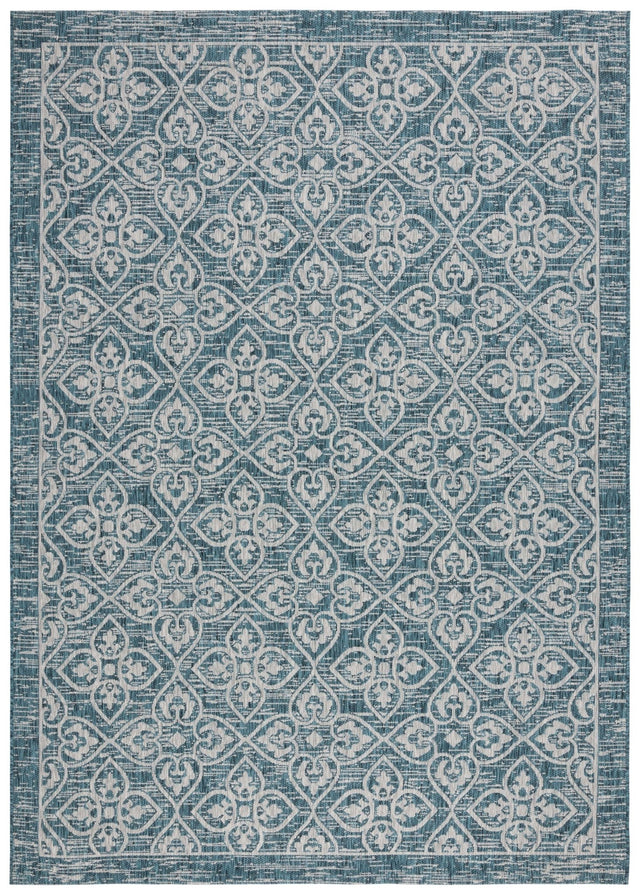 Safavieh Courtyard Cy8066 - 37221 Blue/Grey Rug - Safavieh - cy8066 - 37221 - 5