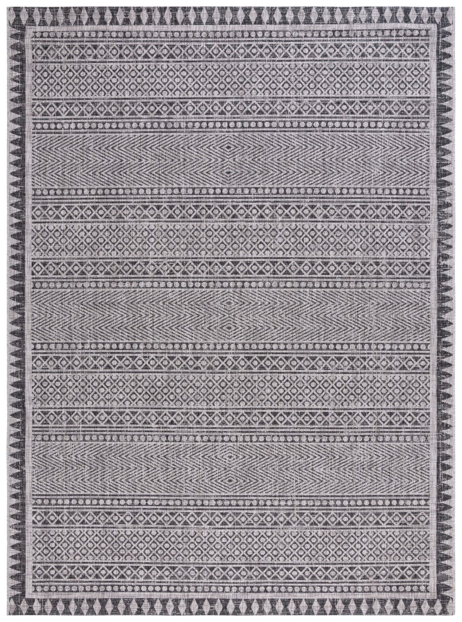 Safavieh Courtyard Cy8081 - 36621 Black/Beige Rug - Safavieh - cy8081 - 36621 - 5