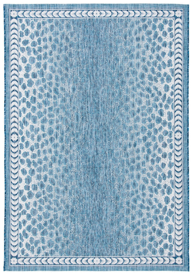 Safavieh Courtyard Cy8100 Blue/Ivory Rug - Safavieh - cy8100 - 53412 - 4