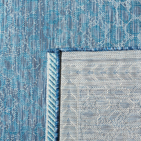 Safavieh Courtyard Cy8100 Blue/Ivory Rug - Safavieh - cy8100 - 53412 - 7r