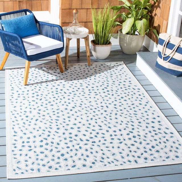 Safavieh Courtyard Cy8104 Ivory/Blue Rug - Safavieh - cy8104 - 53412 - 2
