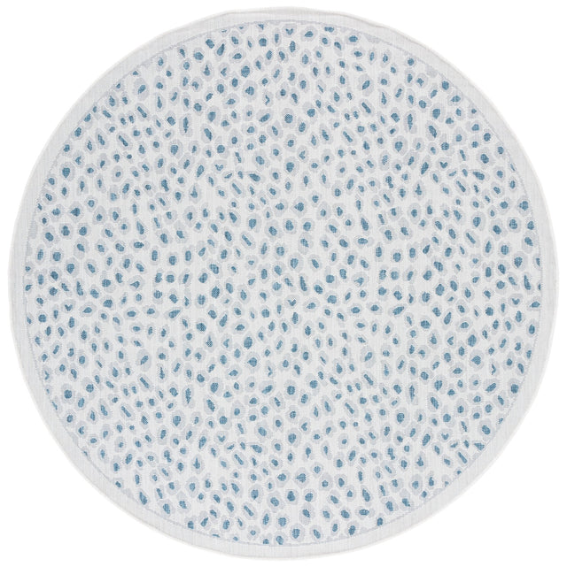 Safavieh Courtyard Cy8104 Ivory/Blue Rug - Safavieh - cy8104 - 53412 - 7r