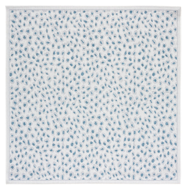 Safavieh Courtyard Cy8104 Ivory/Blue Rug - Safavieh - cy8104 - 53412 - 7sq