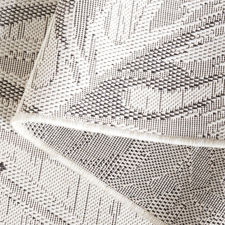 Safavieh Courtyard Cy8127 - 537 Ivory/Black Rug - Safavieh - cy8127 - 537 - 7r