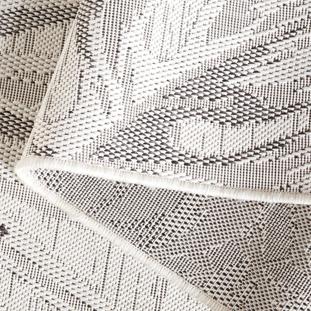 Safavieh Courtyard Cy8127 - 537 Ivory/Black Rug - Safavieh - cy8127 - 537 - 7r