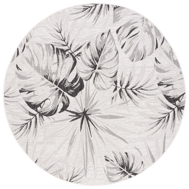 Safavieh Courtyard Cy8127 - 537 Ivory/Black Rug - Safavieh - cy8127 - 537 - 7r