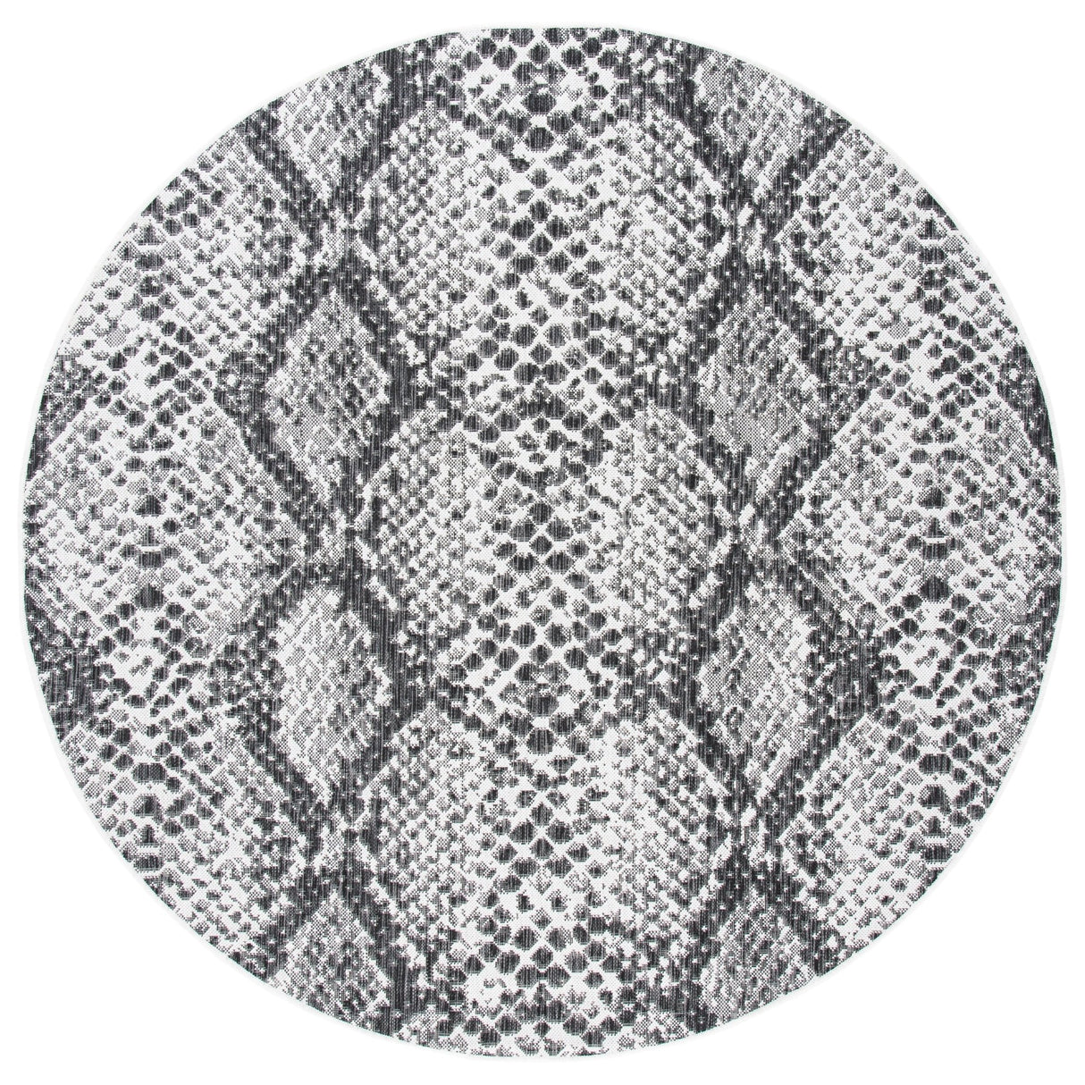 Safavieh Courtyard Cy8162 - 53712 Grey/Black Rugs - Safavieh - cy8162 - 53712 - 7r