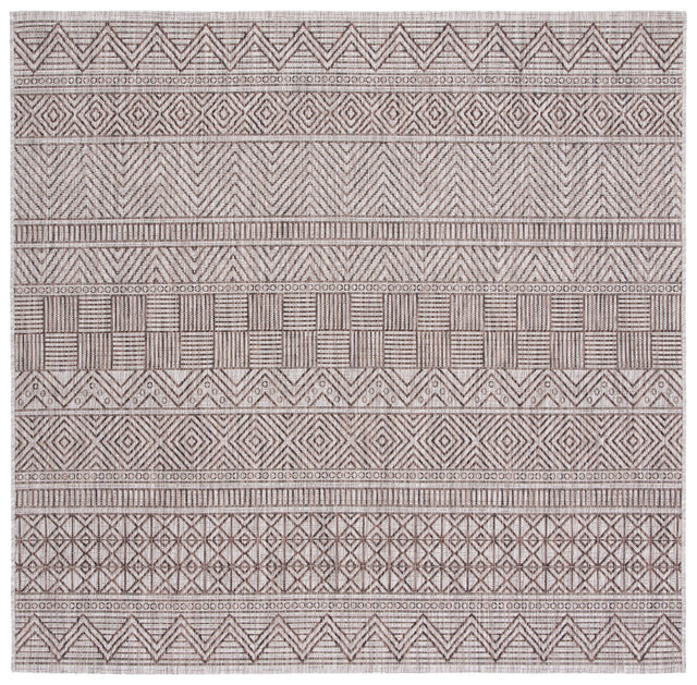 Safavieh Courtyard Cy8196 - 36312 Grey/Brown Rugs - Safavieh - cy8196 - 36312 - 7sq