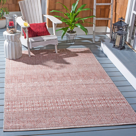 Safavieh Courtyard Cy8196 - 36512 Beige/Rust Rugs - Safavieh - cy8196 - 36512 - 2