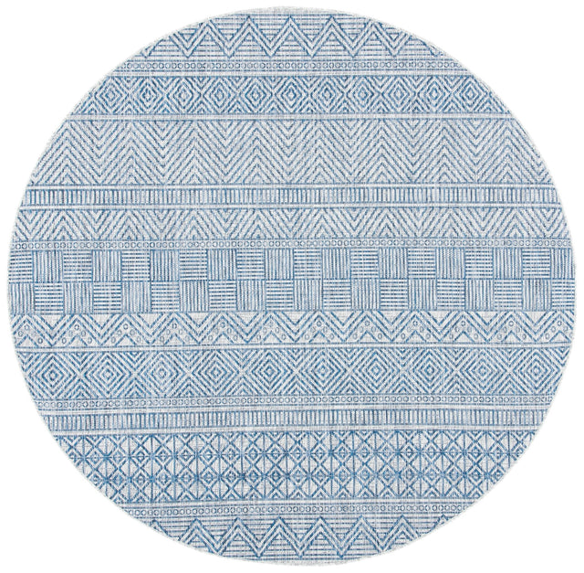 Safavieh Courtyard Cy8196 - 36812 Grey/Navy Rugs - Safavieh - cy8196 - 36812 - 4r